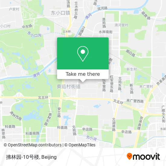 拂林园-10号楼 map