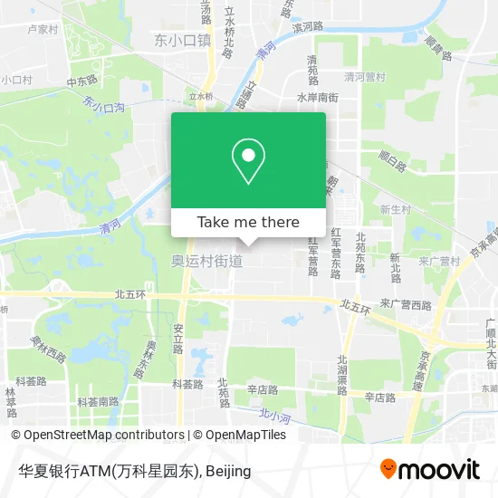 华夏银行ATM(万科星园东) map