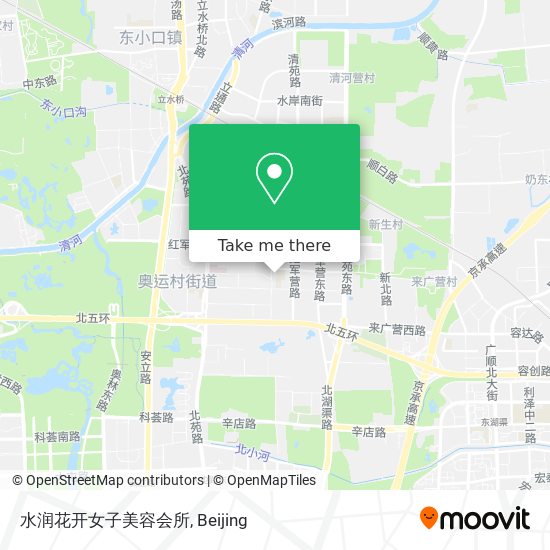 水润花开女子美容会所 map