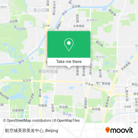 航空城美容美发中心 map