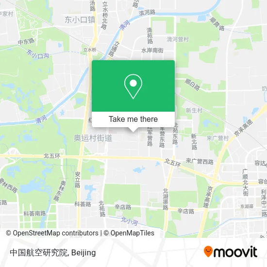 中国航空研究院 map