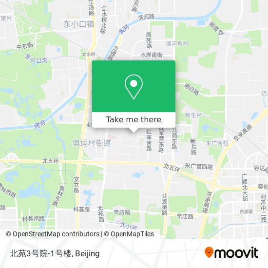 北苑3号院-1号楼 map