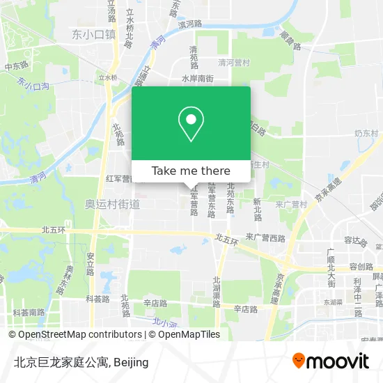 北京巨龙家庭公寓 map