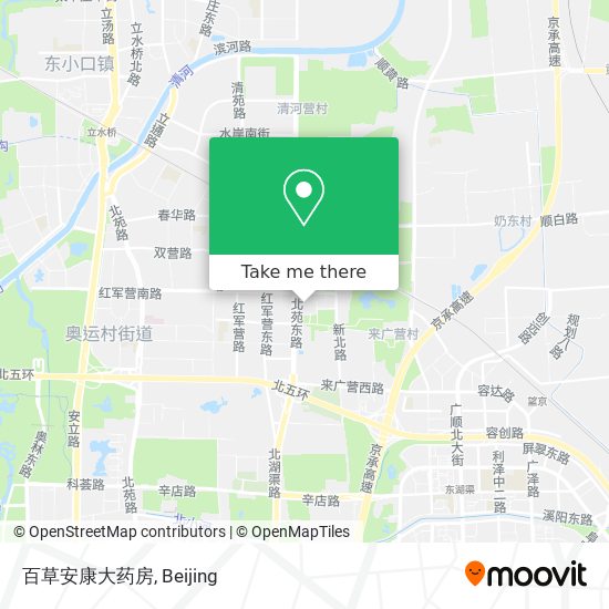 百草安康大药房 map