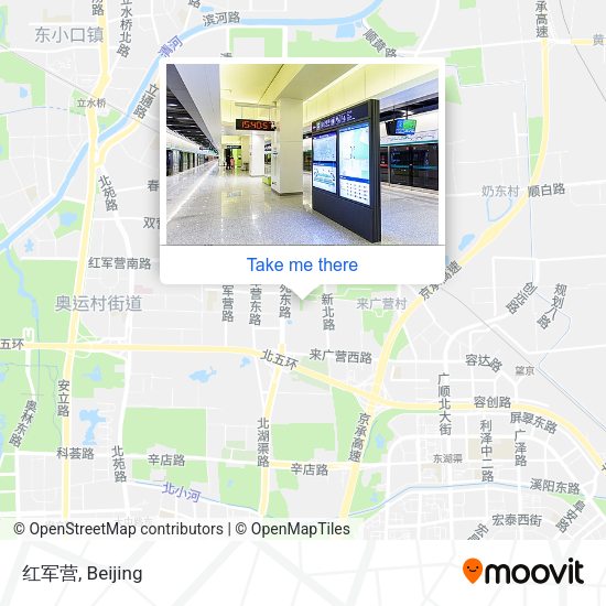 红军营 map