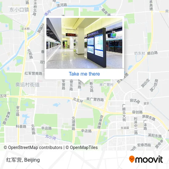 红军营 map