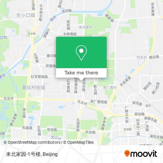 来北家园-1号楼 map