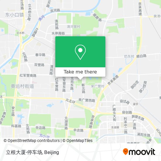 立根大厦-停车场 map