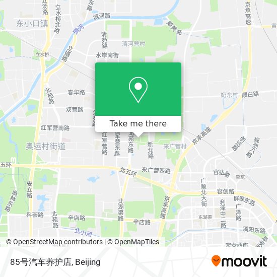 85号汽车养护店 map