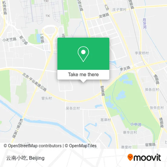 云南小吃 map