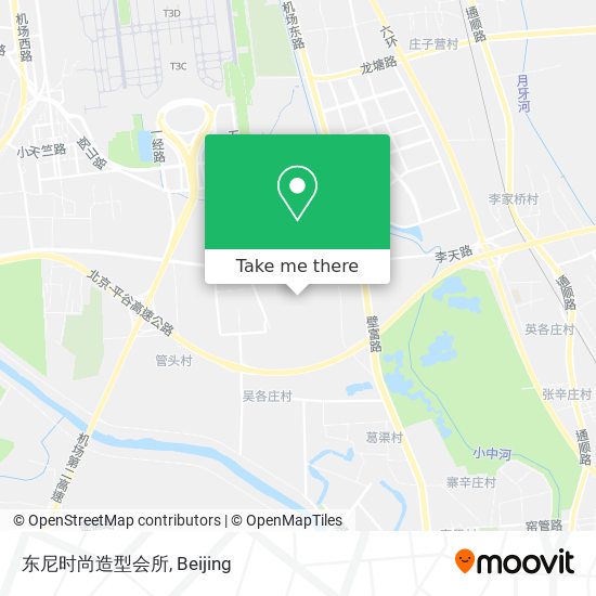 东尼时尚造型会所 map