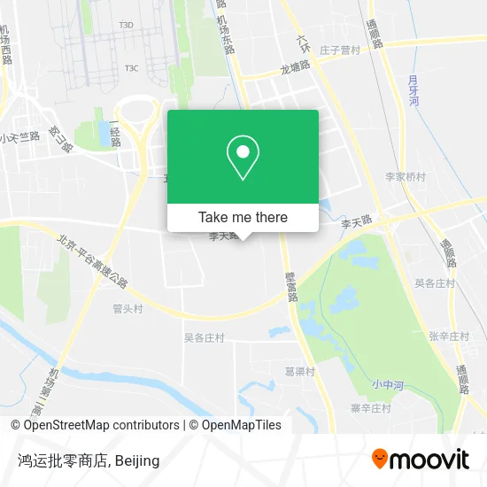 鸿运批零商店 map