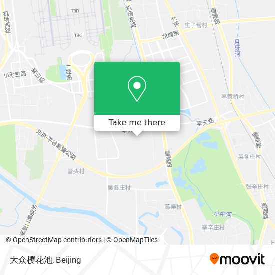 大众樱花池 map