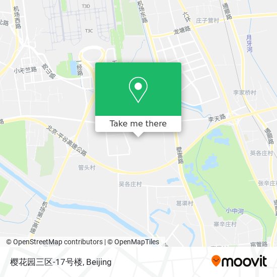 樱花园三区-17号楼 map