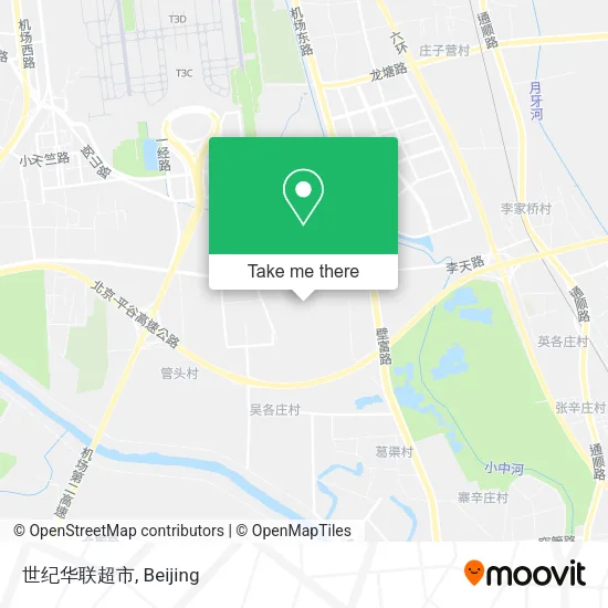世纪华联超市 map