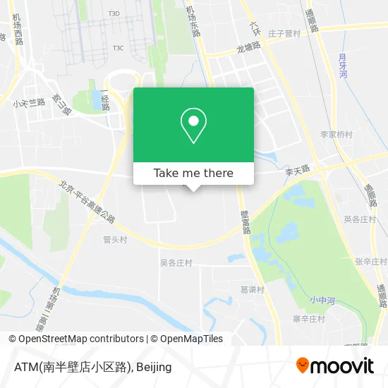 ATM(南半壁店小区路) map