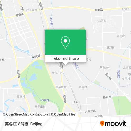 英各庄-8号楼 map