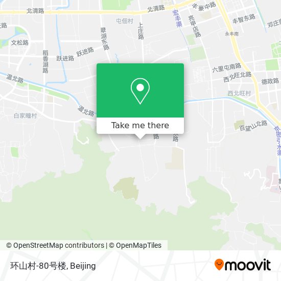 环山村-80号楼 map