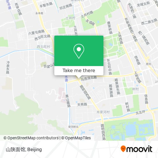 山陕面馆 map