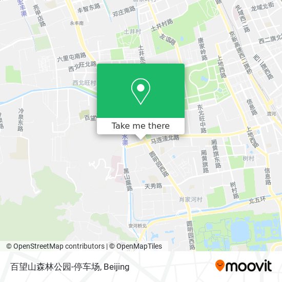 百望山森林公园-停车场 map