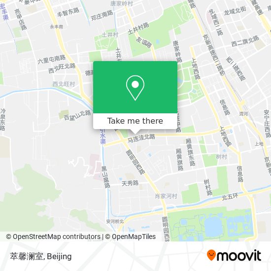 萃馨澜室 map