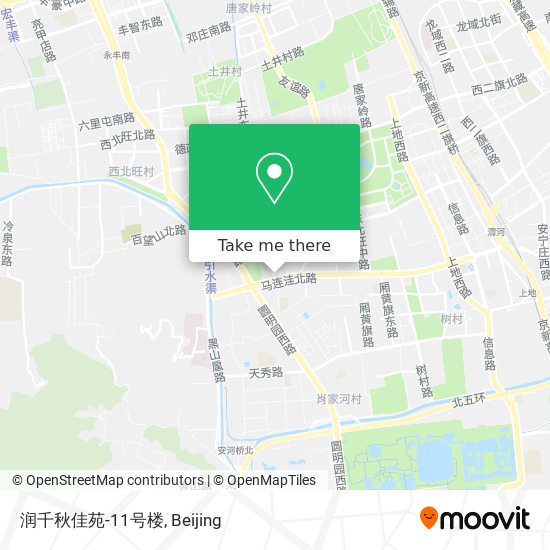 润千秋佳苑-11号楼 map