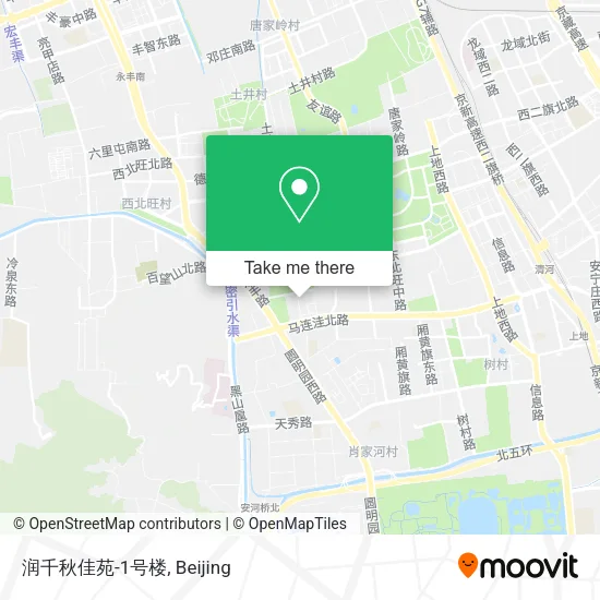 润千秋佳苑-1号楼 map