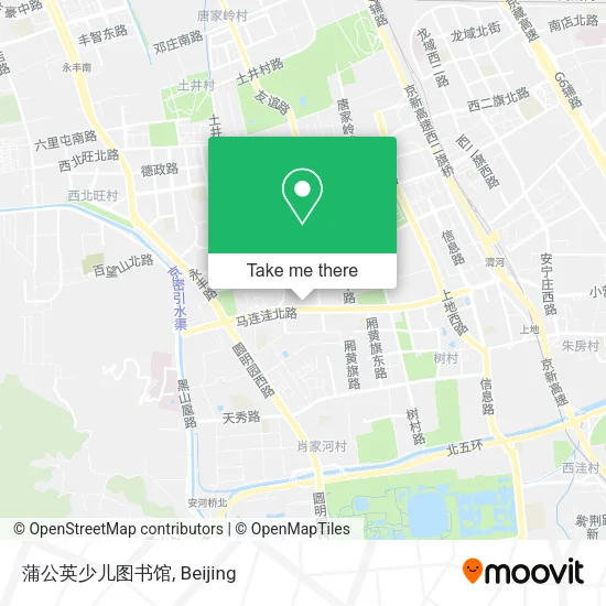 蒲公英少儿图书馆 map
