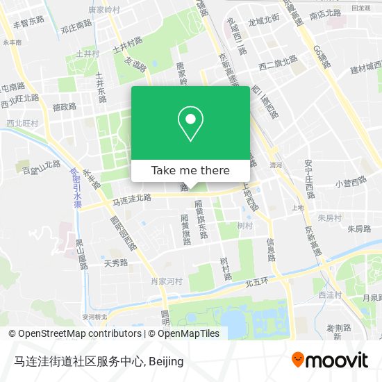 马连洼街道社区服务中心 map