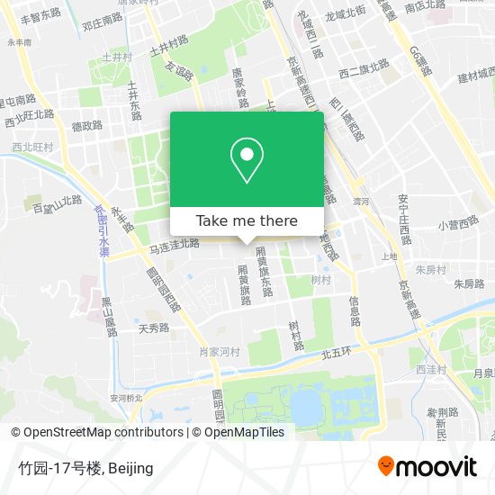 竹园-17号楼 map