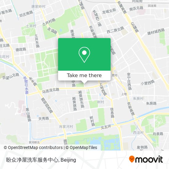 盼众净屋洗车服务中心 map