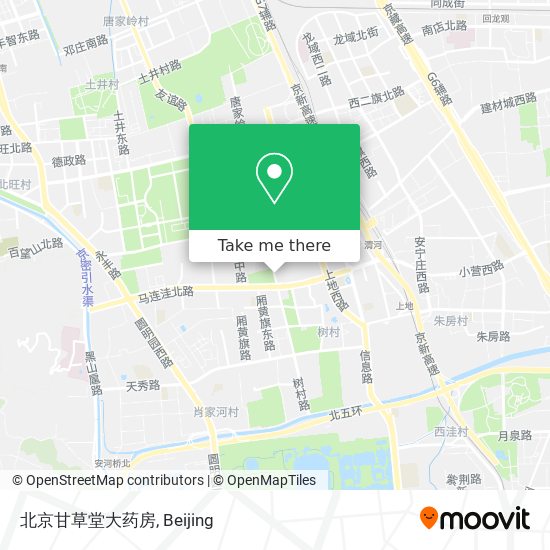 北京甘草堂大药房 map