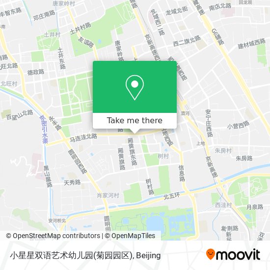 小星星双语艺术幼儿园(菊园园区) map