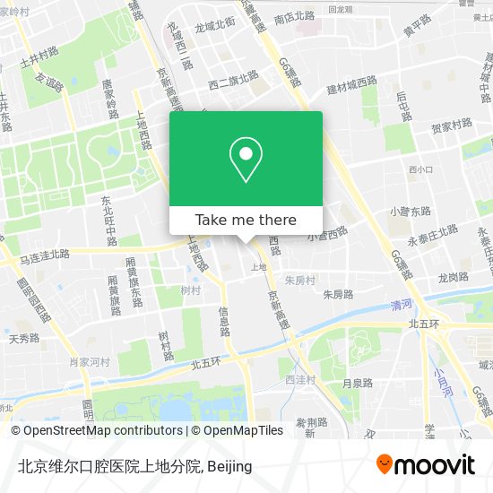 北京维尔口腔医院上地分院 map