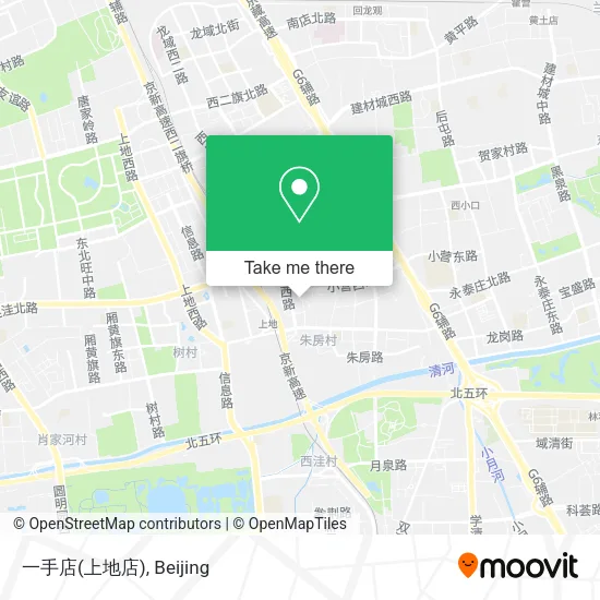 一手店(上地店) map
