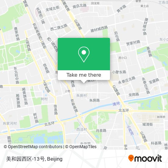 美和园西区-13号 map