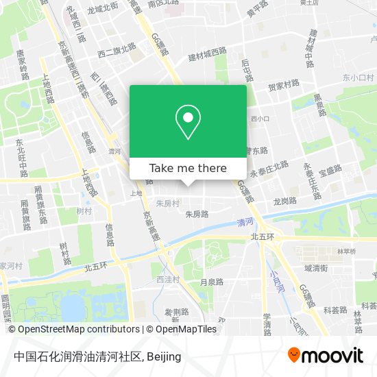 中国石化润滑油清河社区 map