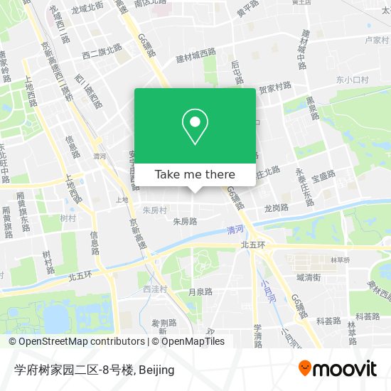 学府树家园二区-8号楼 map