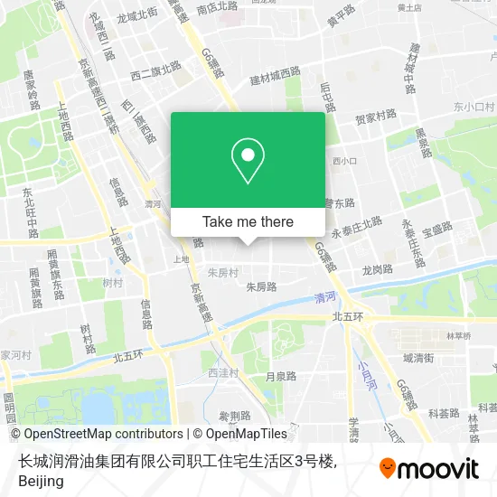 长城润滑油集团有限公司职工住宅生活区3号楼 map