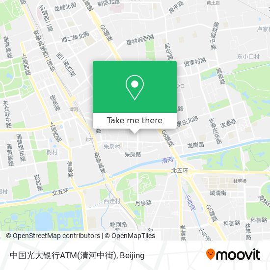 中国光大银行ATM(清河中街) map