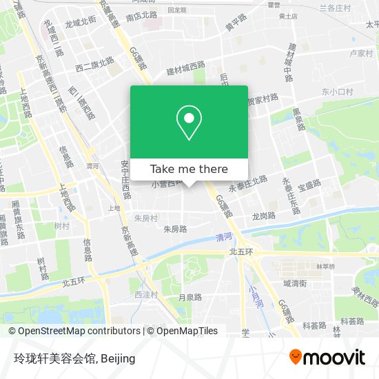 玲珑轩美容会馆 map
