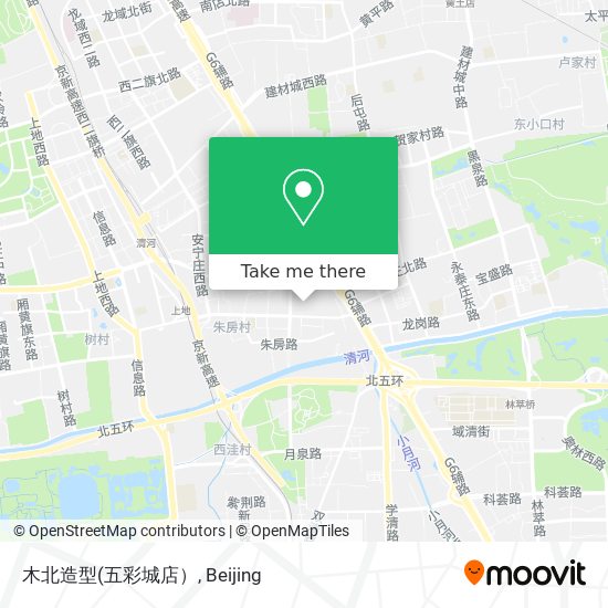 木北造型 map