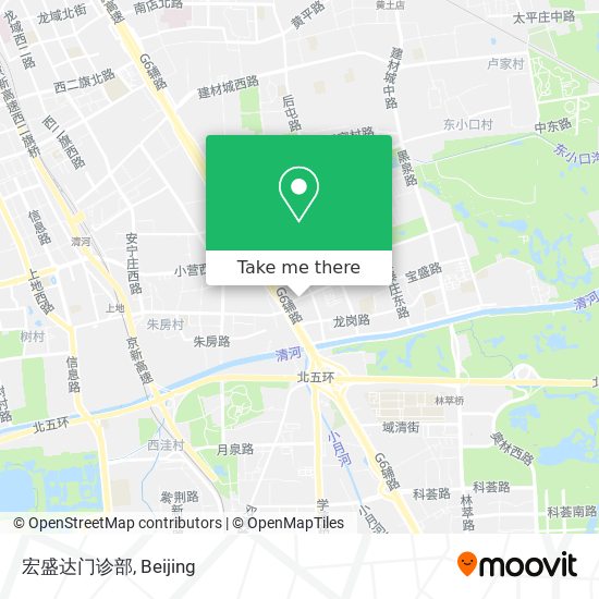 宏盛达门诊部 map
