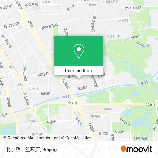 北京敬一堂药店 map