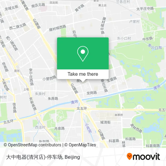 大中电器(清河店)-停车场 map