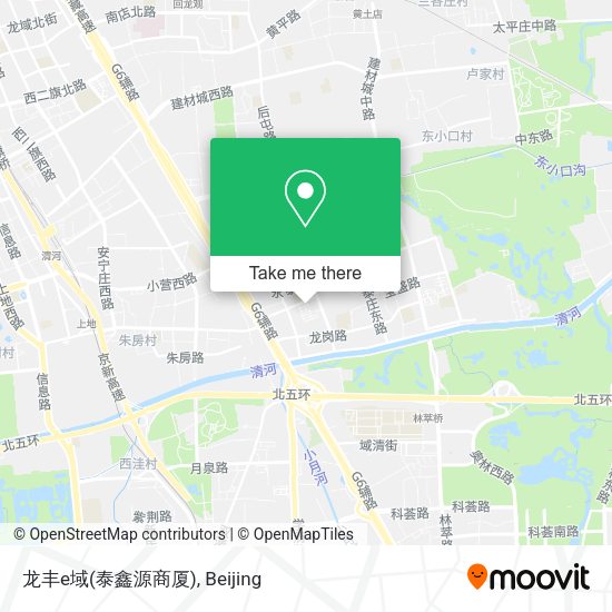龙丰e域(泰鑫源商厦) map