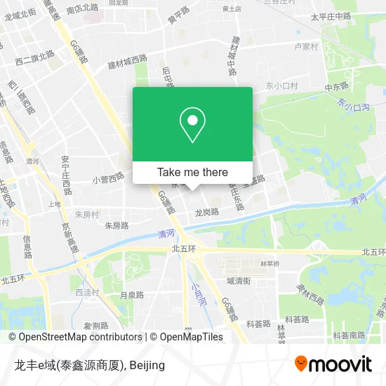 龙丰e域(泰鑫源商厦) map