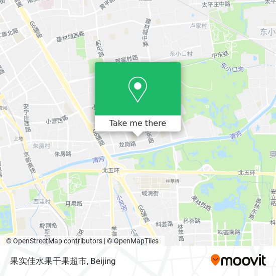 果实佳水果干果超市 map