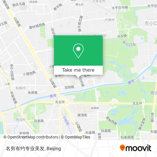 名剪有约专业美发 map