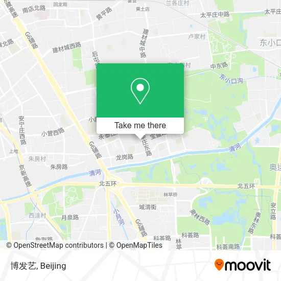 博发艺 map